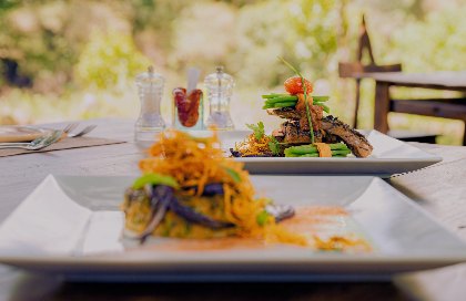 Bush dining at Soroi Mara Bush Camp
