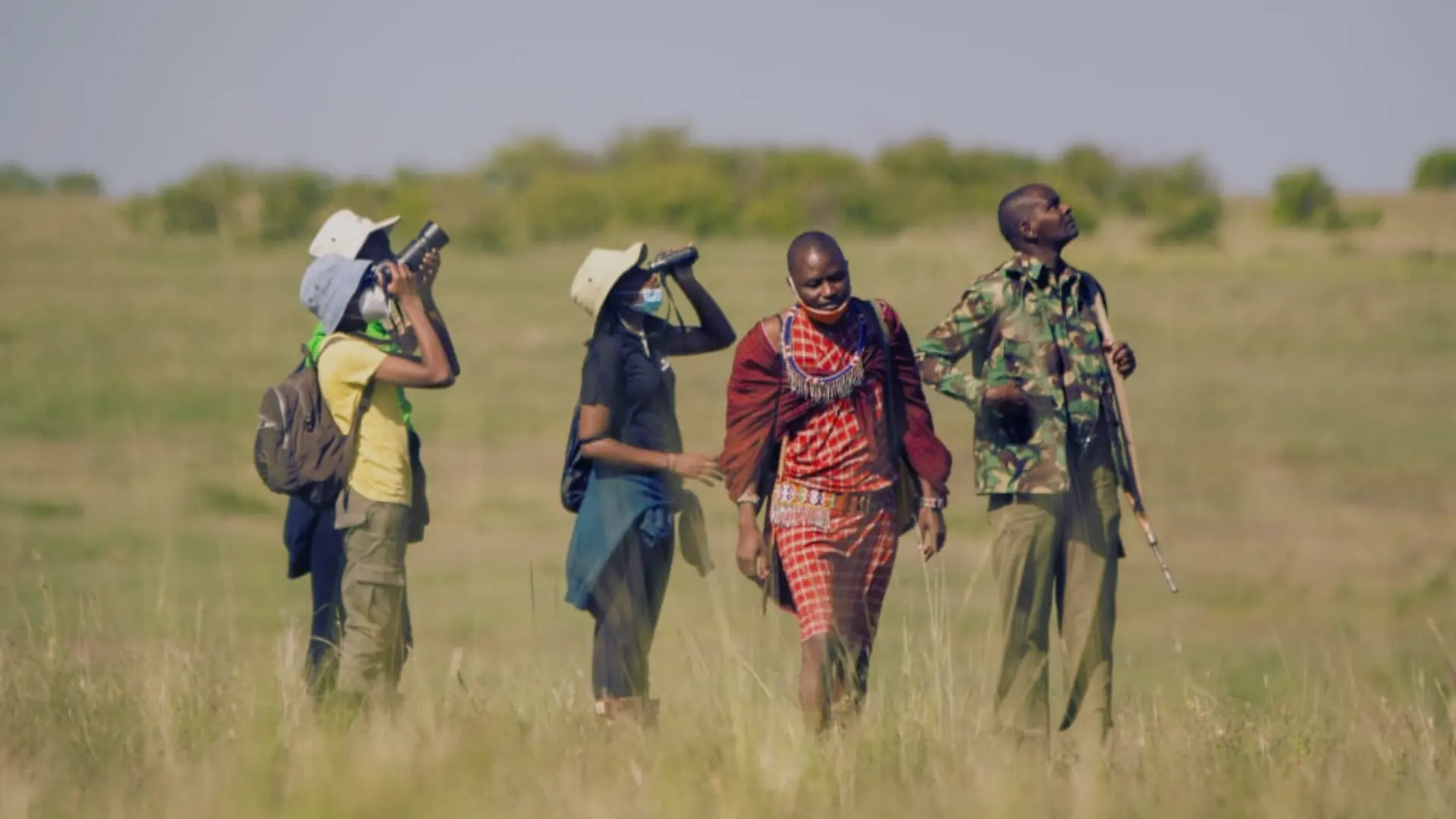 Guided walking safari in Amboseli