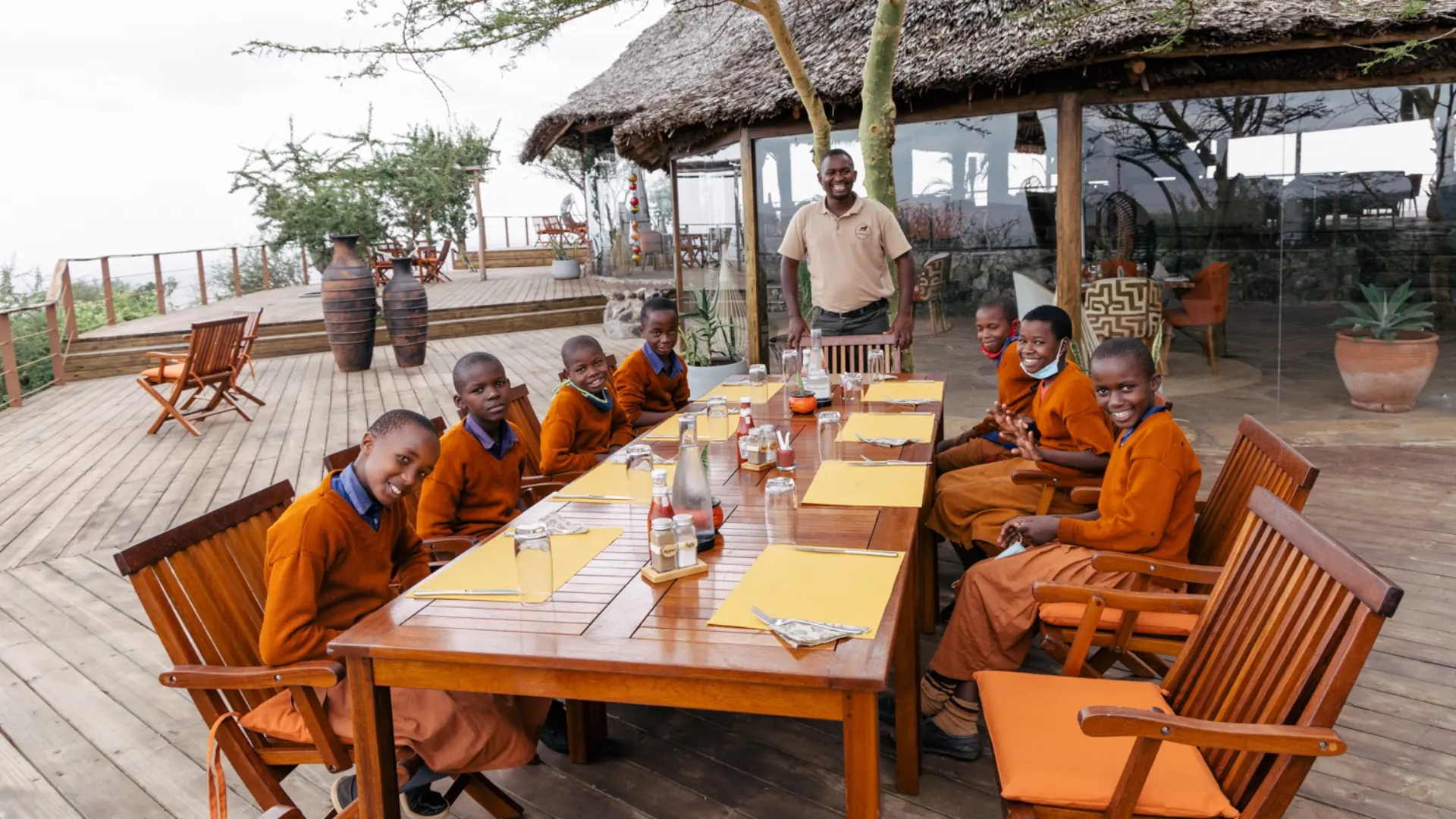 Community initiative near the lodge
