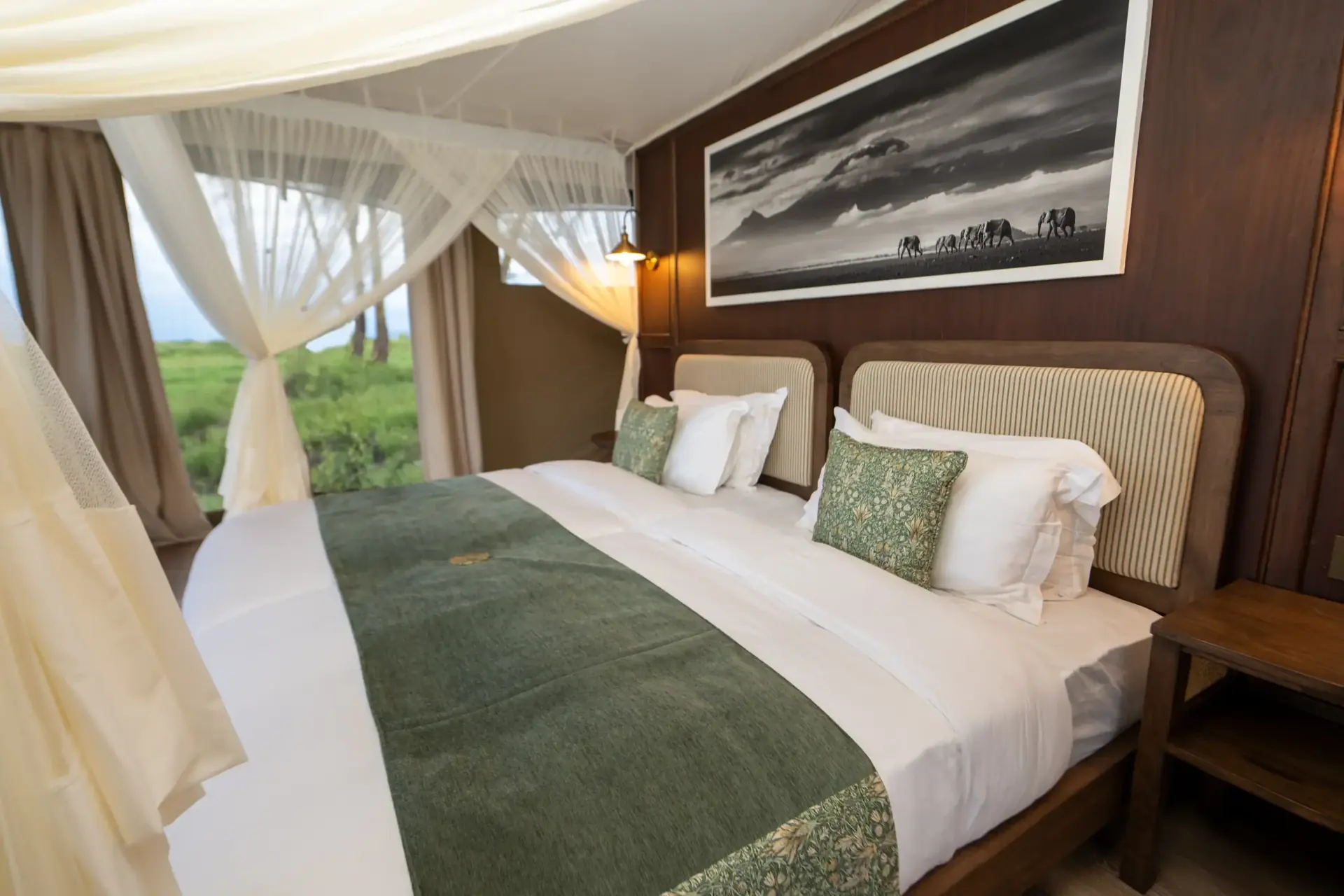 Luxury tent at Soroi Amboseli
