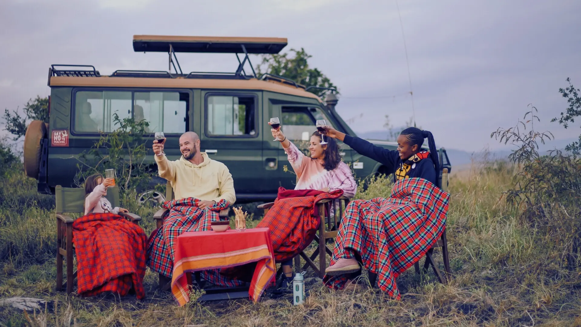 Sundowner in Tsavo West