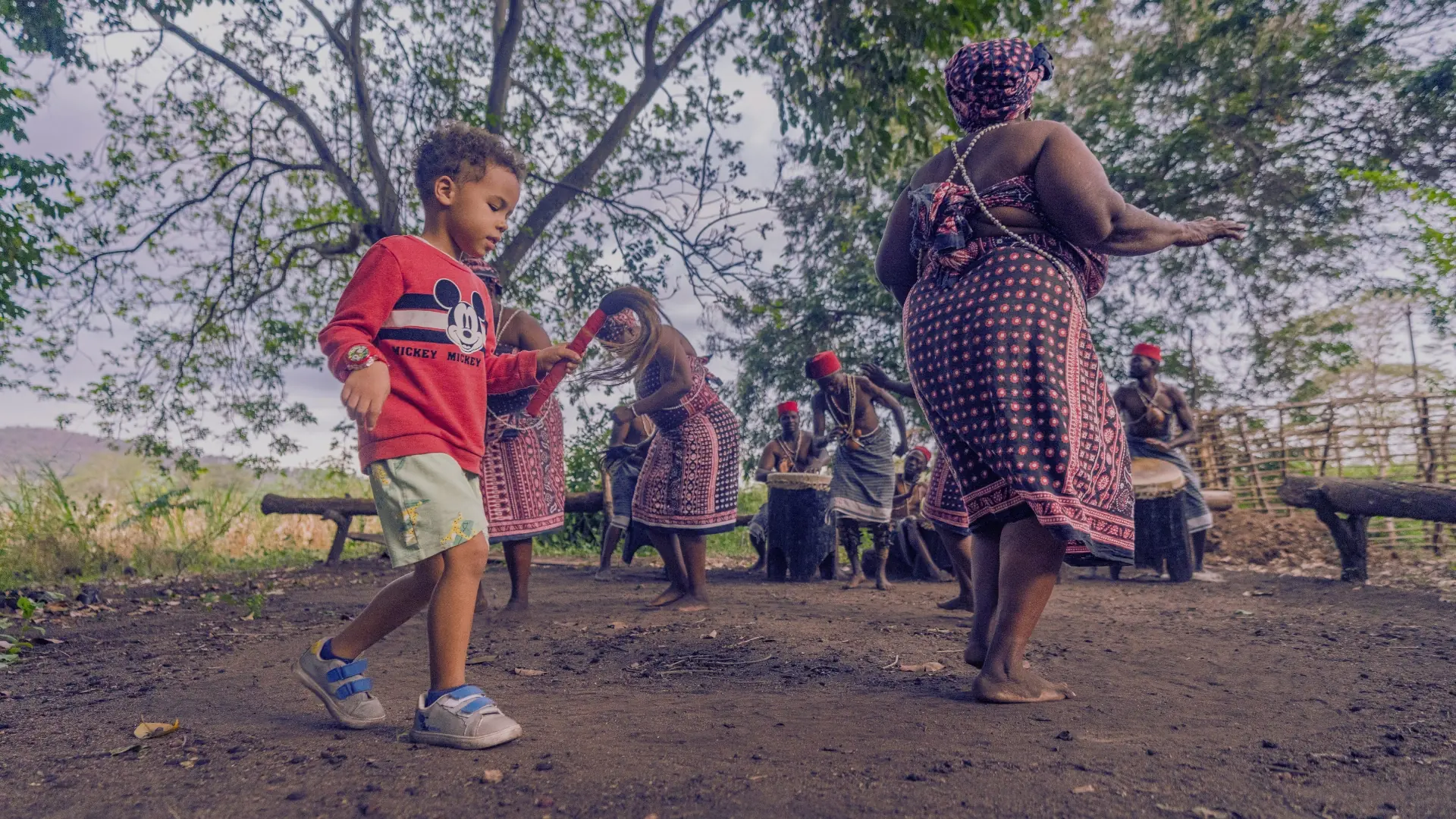 Cultural visit with the Taita community