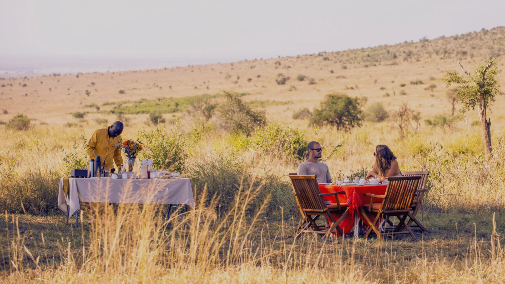 Private Bush Breakfast at Soroi Lions Bluff Lodge