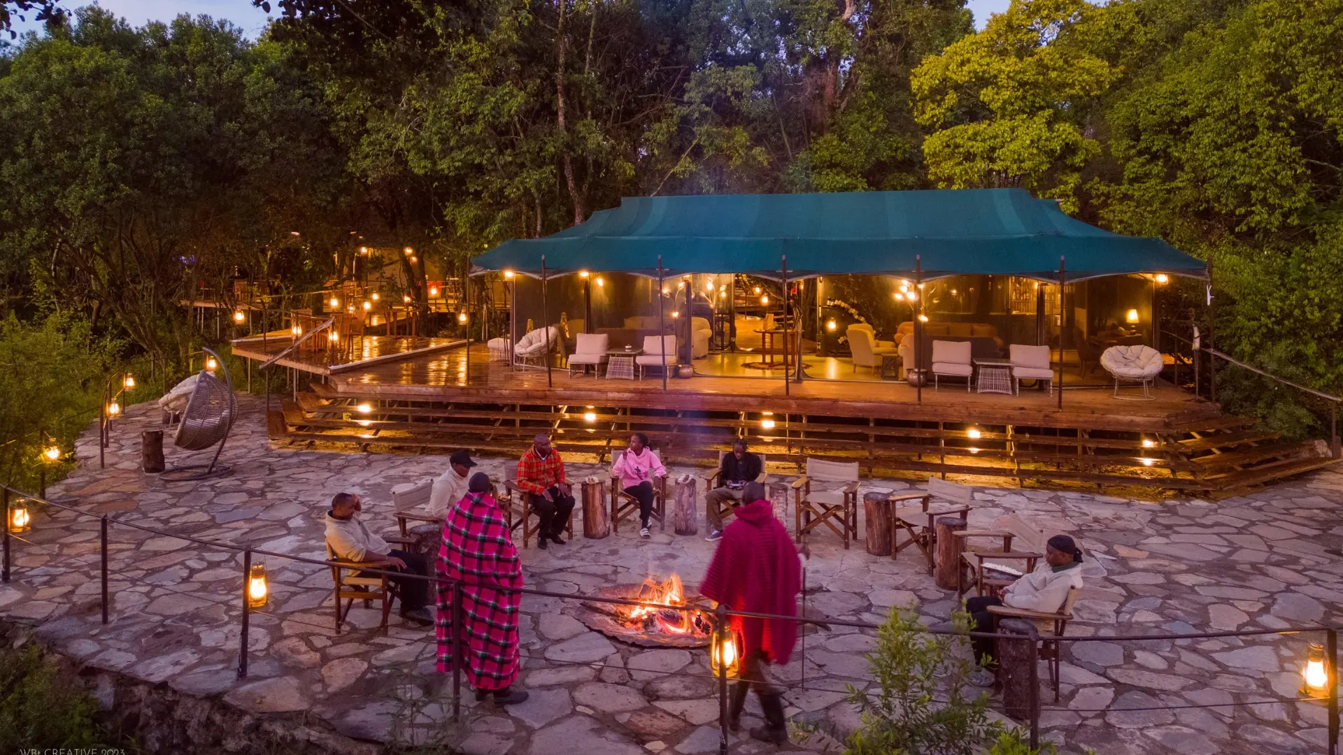 Overview of Soroi Luxury Migration Camp