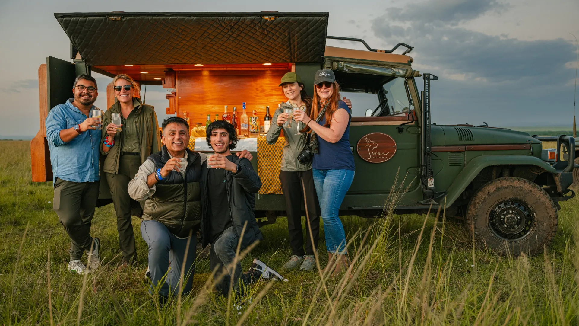 Private Sundowners at Soroi Luxury Migration Camp