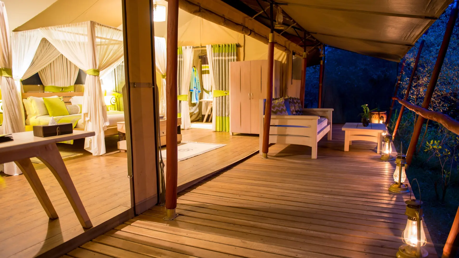 Forest-Facing Tent at Soroi Private Wing